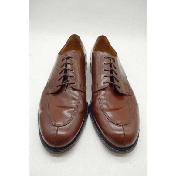 Cole Haan City Brown Leather Split Toe Lace Up Dress Oxfords Shoes Men\'s 10.5 D main image 5